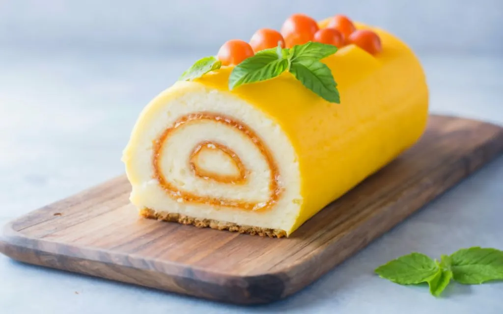 mango roll cake